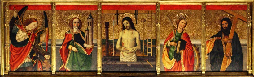 Kathedrale von Tortosa, Huguet, Transfiguration Predella